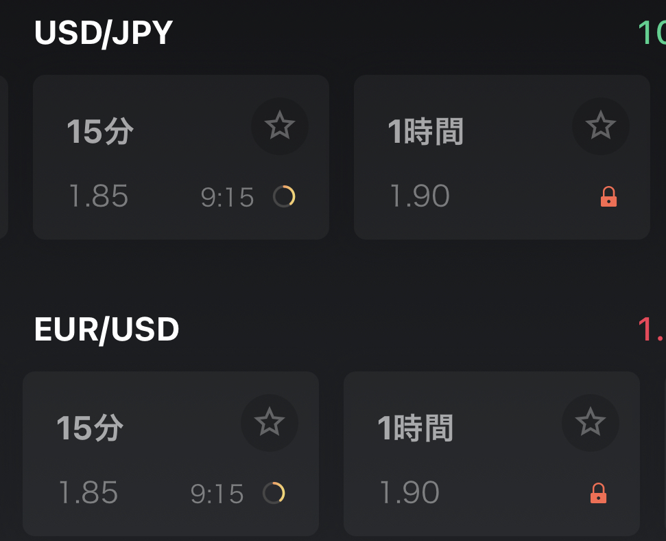 長期トレード・イメージ・ハイロー
